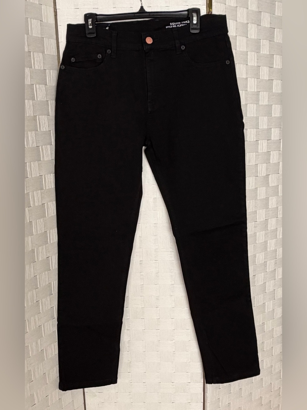 Mugsy Jeans NWOT Black Men’s Slim Jeans Size 36x32 Squid Inks Style- FLX3NSQ